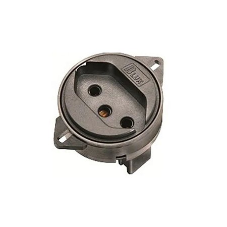 Adaptador 2P+T 10A Preto B.Lux 885310