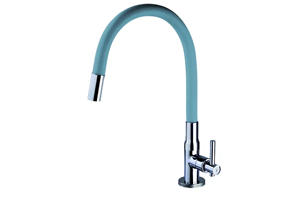 Torneira de Mesa com Bica Móvel Flexcolor Grey 5024C61 Carneiro 010812