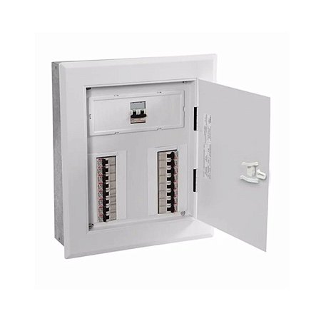 Disjuntor de Embutir 904362 28/20 100A 904362 Branco Cemar