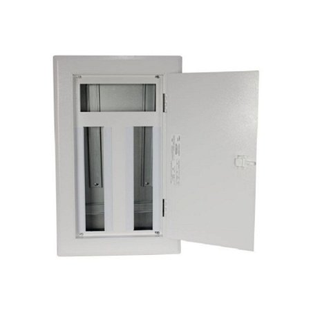 Quadro Disjuntor de Embutir Metal 44/32 100A 904364 Branco Cemar