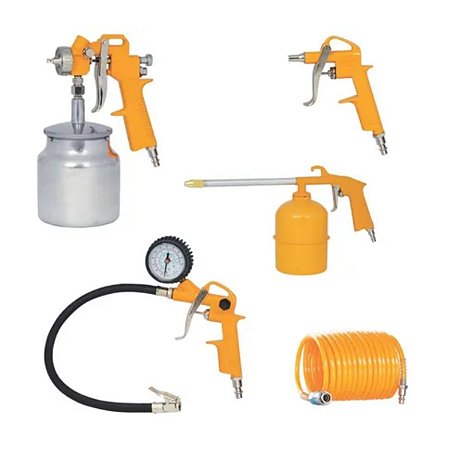 Kit Pintura de Ar Direto com 5 Peças 5PB Chiaperini