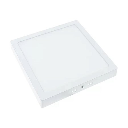 Painel Led de Sobrepor 18W 6500K Quadrado Bivolt Branco Demi