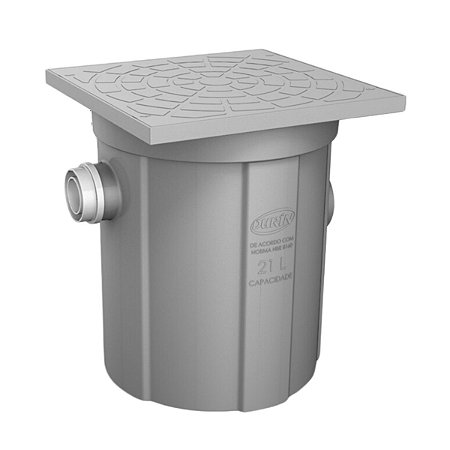 Caixa de Gordura com Cesto para Limpeza 00797 Durin