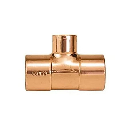 Tê de Redução de Cobre Nº611-RC 35X22X35 Eluma