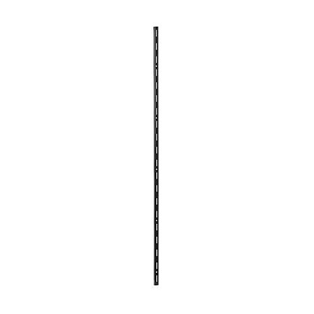 Trilho para Prateleira 50CM Aço Versátil Preto Fico