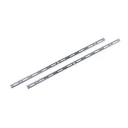 Trilho para Prateleira 50CM Aço Versátil Zincado Fico