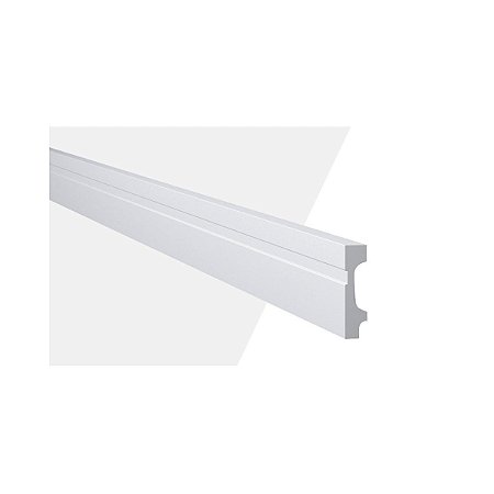 Rodapé Liso Modelo WB7 DIY 70x18x2440mm Gart