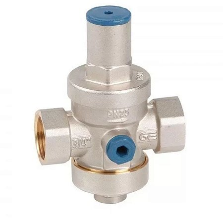 Valvula Redutora de Pressão Latão Cromado 3/4"RIS Genebre