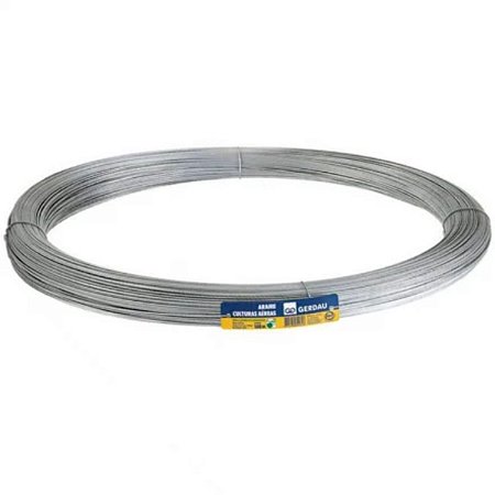 Arame Galvaniado Nº18 1,24MM 98M Gerdau