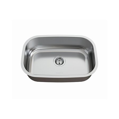 Cuba em Inox Plus N1 Polida 3.1/2" 46x30x14cm sem Válvula Ghelplus