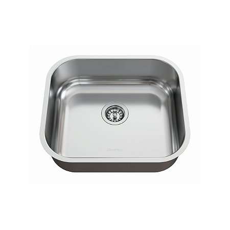 Cuba em Inox Plus N3 Polida 3.1/2" 40x35x14cm sem Válvula Ghelplus