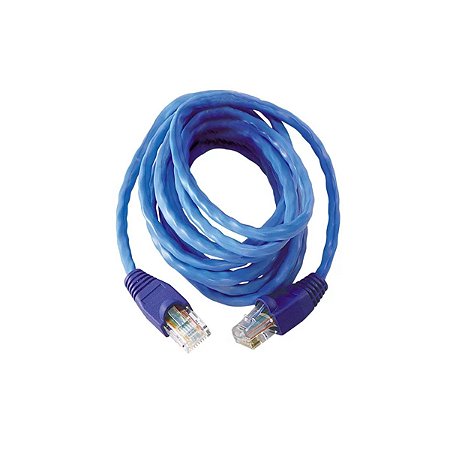 Cabo de Rede CFTV RJ45 568B 1,5M Interneed