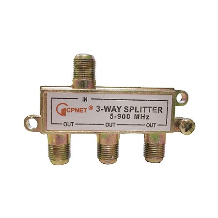 Divisor de Antena 1:3 5 a 900Mhz Interneed