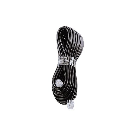Extensão para Telefone 4 Vias 1,50M Preta Interneed