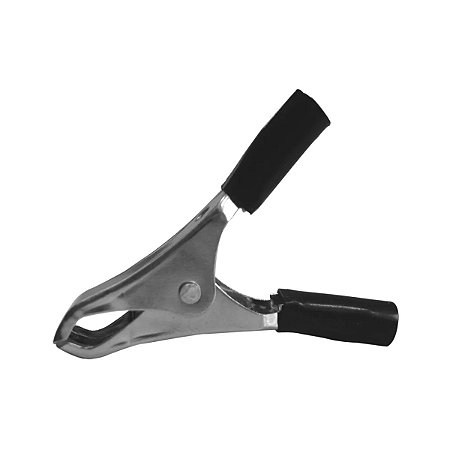 Garra Jacaré Clip 10A Pequena Preta Interneed