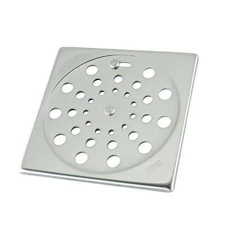 Grelha Quadrada com Fecho sem Moldura 150MM Inox 002928 Jackwal