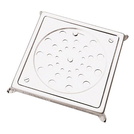 Grelha Quadrada com Caixilho 95MM Inox 002409 Jackwal