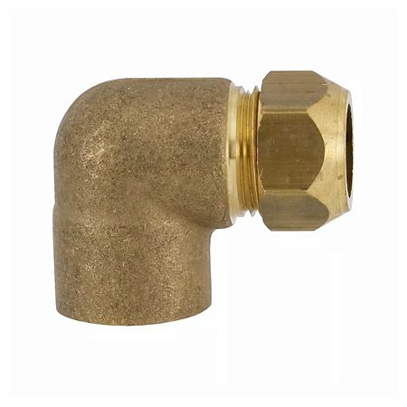 Joelho com Aperto Rápido 90º 1/2BSP x 3/8TM Fêmea 017664 Jackwal