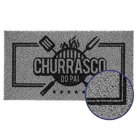 Tapete VInil Super Print 40x75 Churrasco do Pai 01VISUPCHDP Kapazi