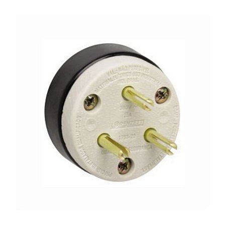 Plug Porcelana 3P 1753-20A Lorenzetti