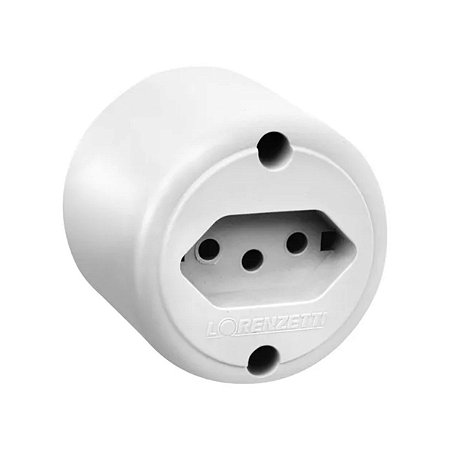 Tomada de Sobrepor 2P+T 10A CZ 1716010 Lorenzetti