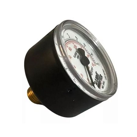 Manômetro de Pressão 10/160 LBS LUB-32A Lubefer