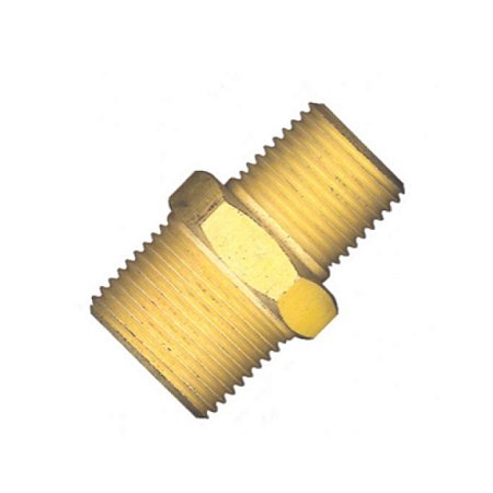 Niple Reto de Redução Macho 3/4X1/2 NPT LUB 26SM Lubefer