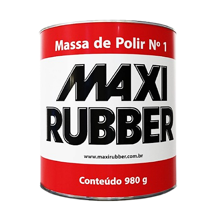 Massa de Polir 1/4 N°1 Maxi Rubber