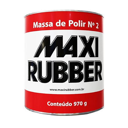Massa de Polir 1/4 N°2 Maxi Rubber