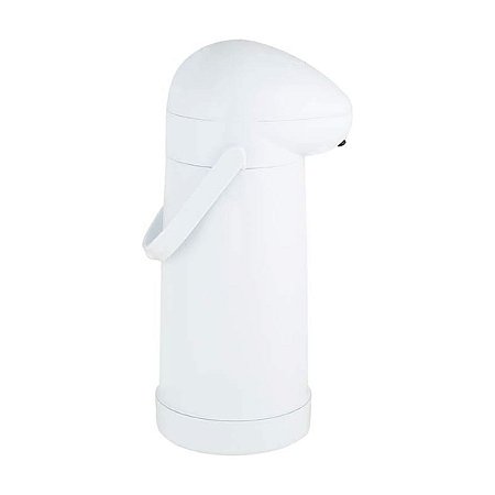 Garrafa Térmica de Pressão 1L Branca Nobile Mor