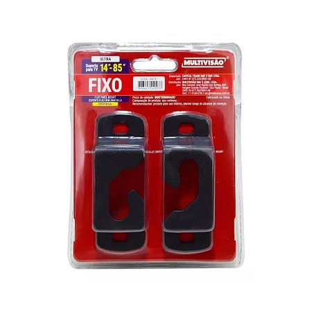 Suporte Fixo para TV Ultra-PR 14 A 85" Preto Multivisão
