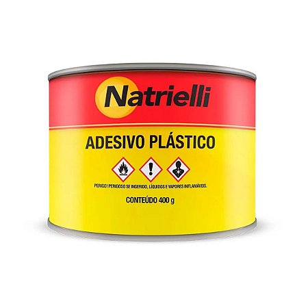 Adesivo Plástico 400G Branco Natrielli