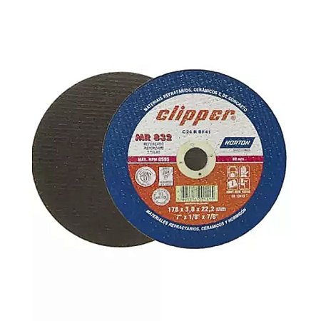 Disco de Corte 4.1/2X1/8X7/8 MR.832 Norton
