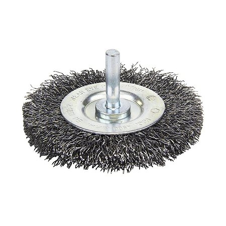 Escova Hobby Circular Ondulada 75X10MM Aço Carbono Norton