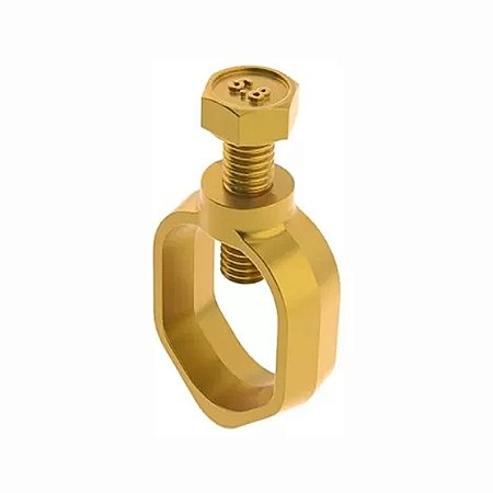 Conector para Haste Terra Presilha 5/8 Reforçado Olivo
