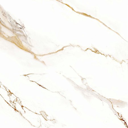 Piso Marmocerâmica Calacata 56x56 PR555000 Polido Incopisos