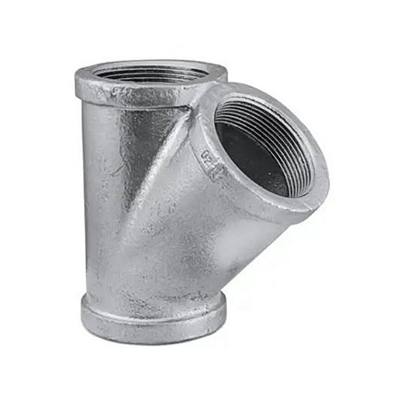 TEE Galvanizado 45º 1/2" Fêmea/Fêmea/Fêmea CG165A Remadi