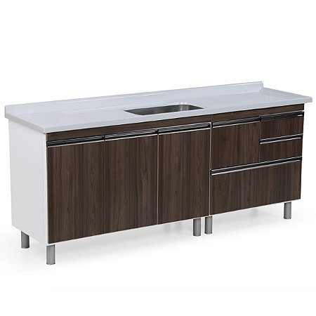 Gabinete Coz Coliseu para Pia 2,00m CT Castaine 5866-40 Rorato