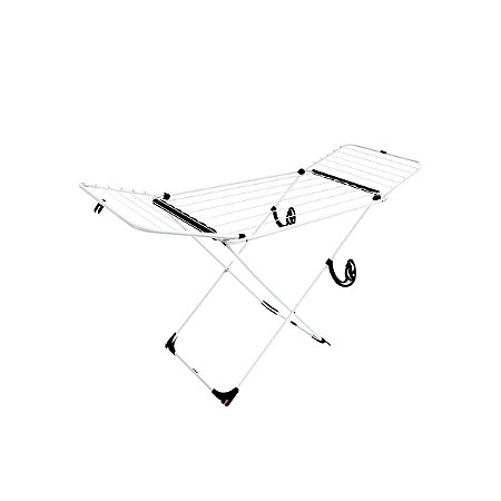 Varal de Chão Pegasus com Abas 139 x 56 x 88cm Branco Secalux