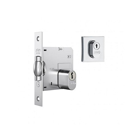 Fechadura para Porta Pivotante 1005 Cromado Stam