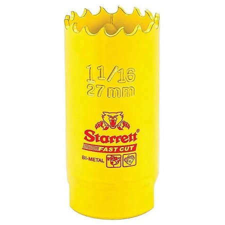 Serra Copo fast Cut 1.1/16" 27MM FCH0116-G Starrett