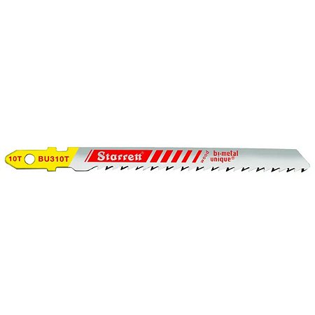 Lâmina para Serra Tico-Tico Madeira Bi-Metal com Encaixe Unificado BU310T-2 Starret