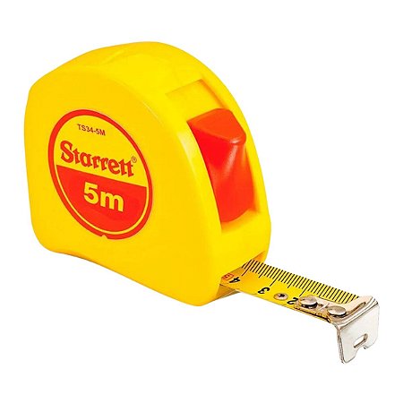 Trena de Bolso 5M Amarela TS34-5ME Starrett