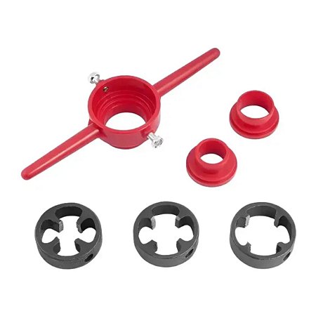Jogo de Tarraxas para Cano de PVC 1/2" a 1" Nove54