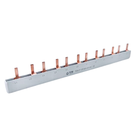 Barramento Pente De Ligação Bifásico 100a 56 Pinos Tcm