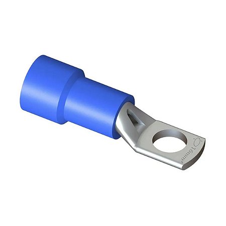 Terminal Pré Isolado Anel 16,00mm Azul Tcm