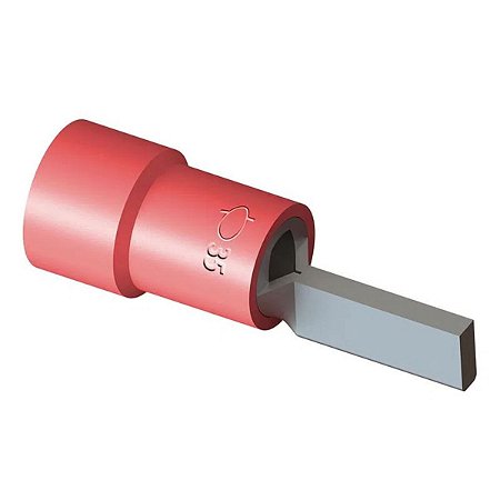 Terminal Pré Isolado Pino 35,00mm Vermelho Tcm