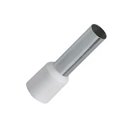 Terminal Pré Isolado Tubular Ilhos 0,50mm Branco Tcm