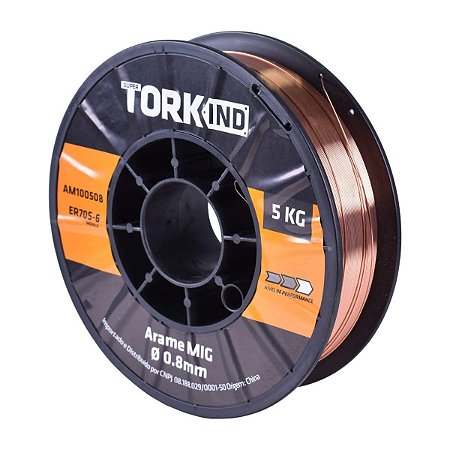 Arame Solda Mig 0,8MM 5Kg AM100508 Tork