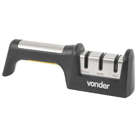 Afiador de Facas com 3 Lâminas Vonder